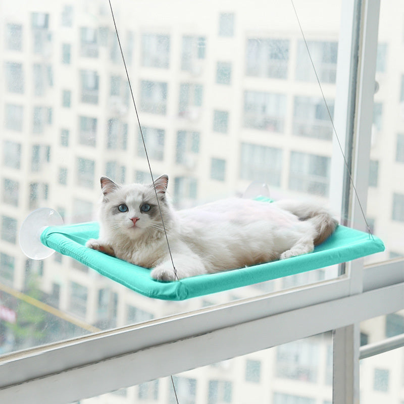 Window mounted pet bed
