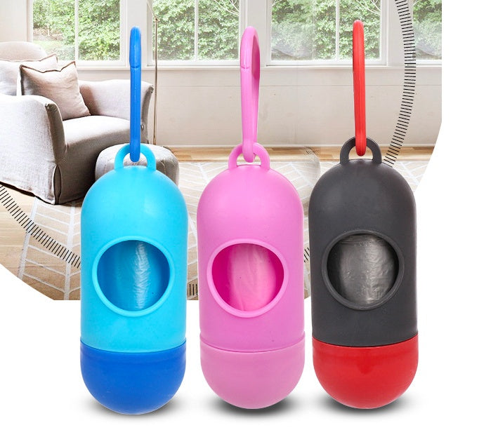 Dog poop bags(easy to use and store)