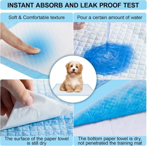 Dog and Puppy training pads leakproof(easy to use)