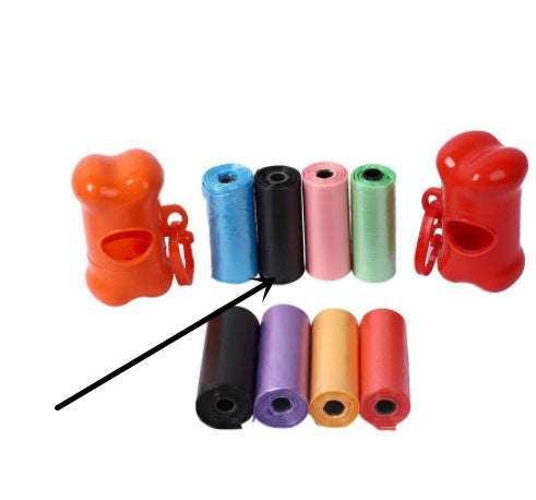 Dog poop bags(easy to use and store)