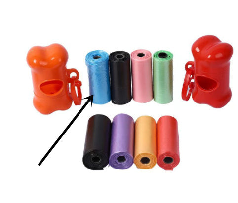 Dog poop bags(easy to use and store)