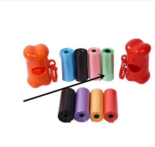 Dog poop bags(easy to use and store)