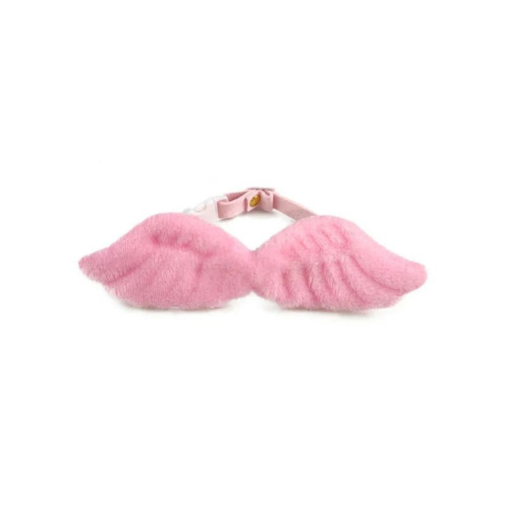 Cat Angel Wing collar(White and Pink)