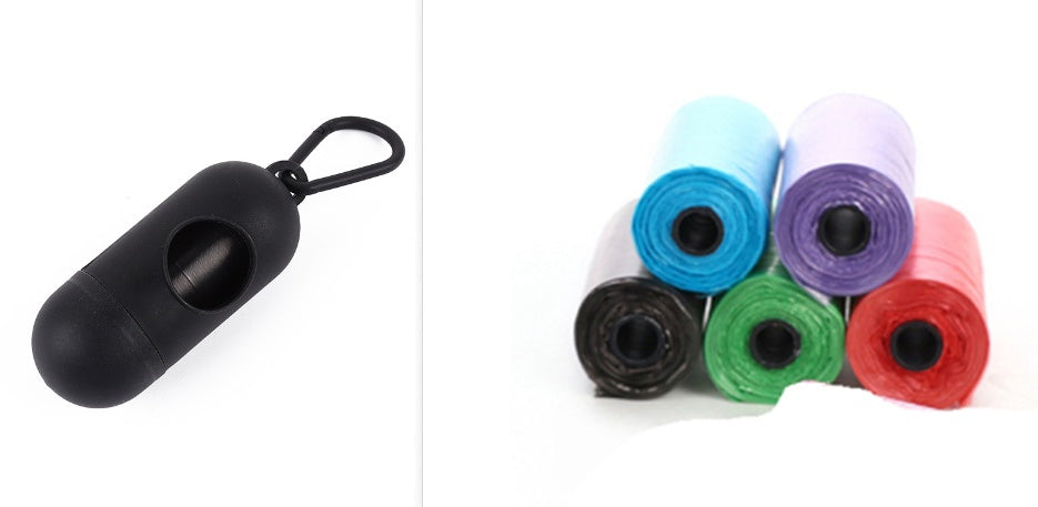 Dog poop bags(easy to use and store)