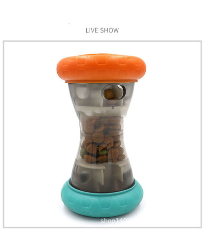 Dog food play toy