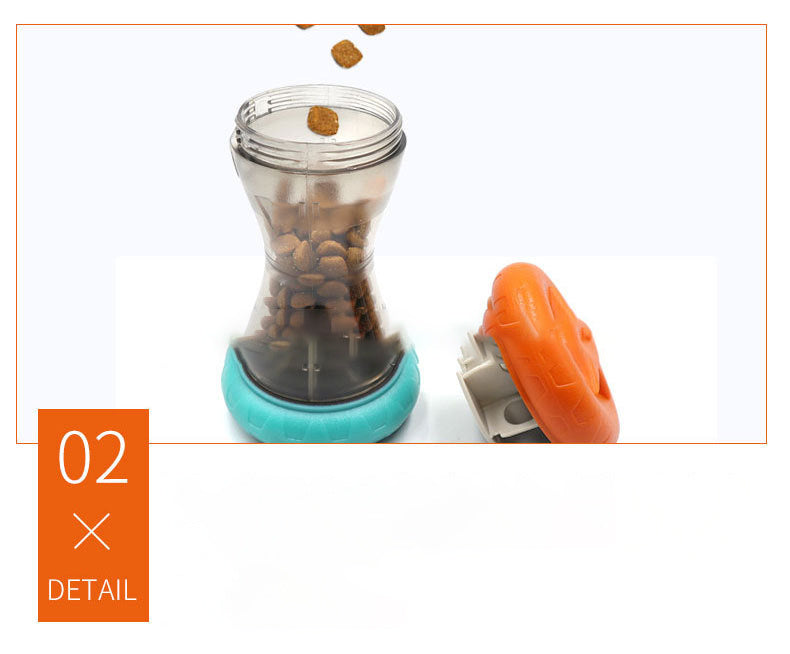 Dog food play toy