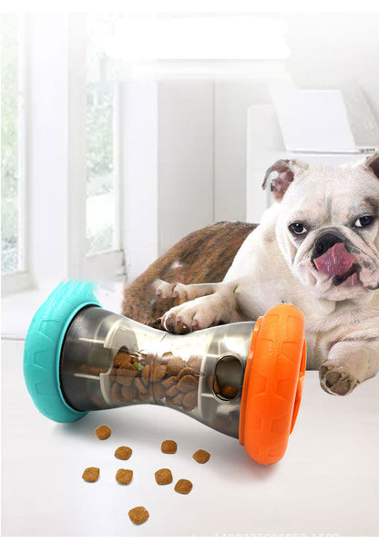 Dog food play toy