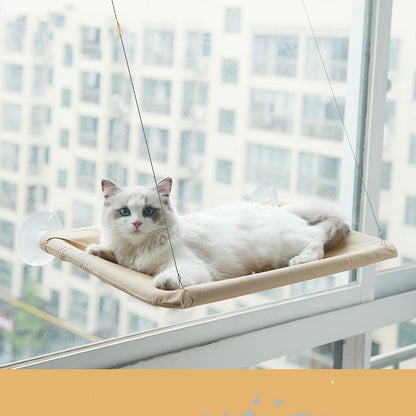 Window mounted pet bed