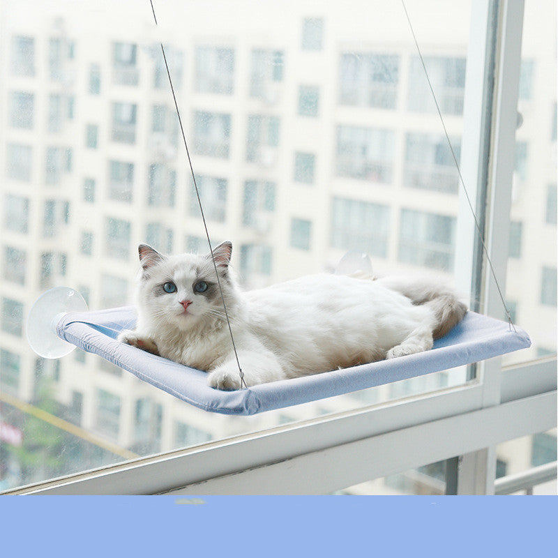 Window mounted pet bed