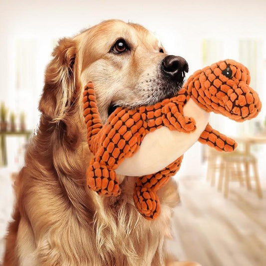 Dinosaur cute plush toys for dogs (durable and long lasting)