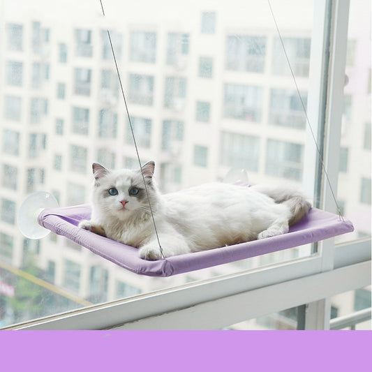 Window mounted pet bed