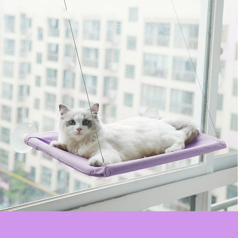 Window mounted pet bed