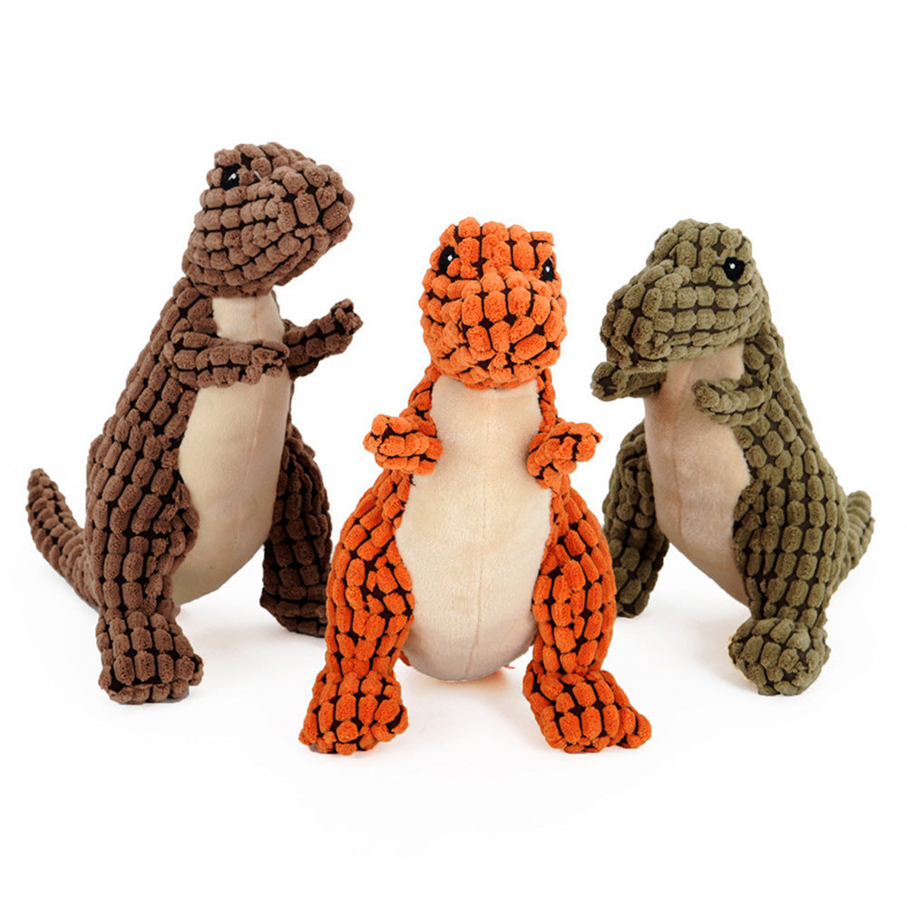 Dinosaur cute plush toys for dogs (durable and long lasting)