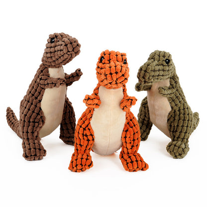 Dinosaur cute plush toys for dogs (durable and long lasting)