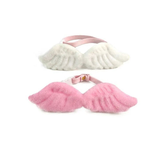 Cat Angel Wing collar(White and Pink)
