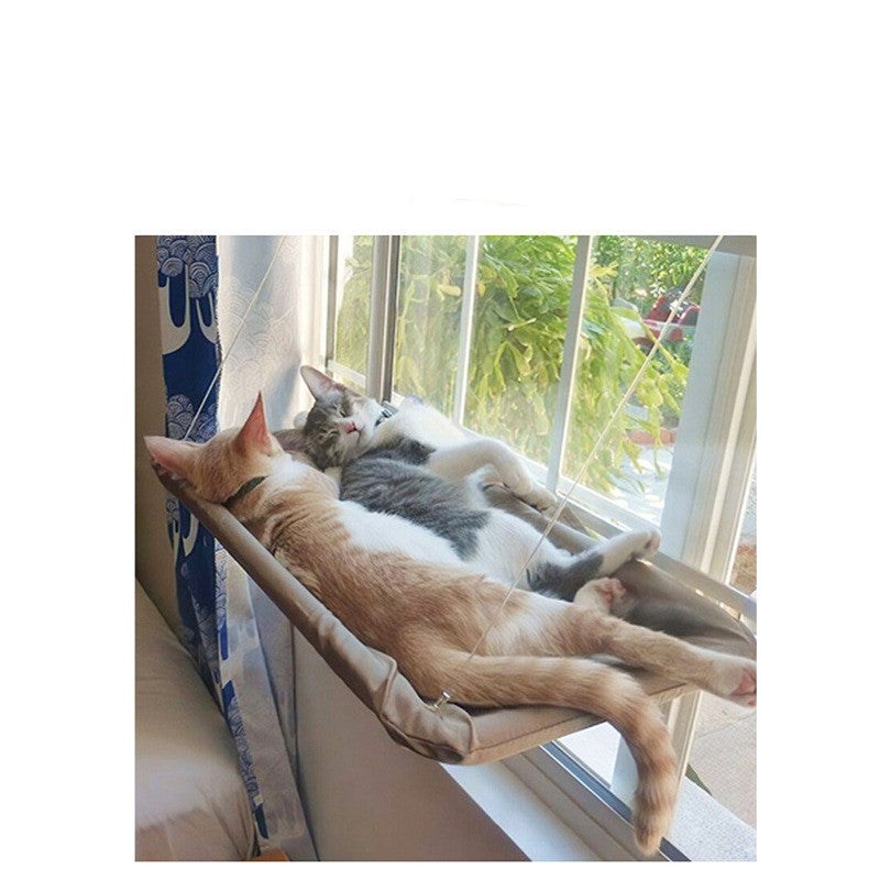 Window mounted pet bed