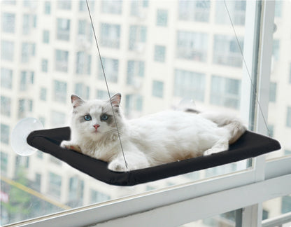 Window mounted pet bed